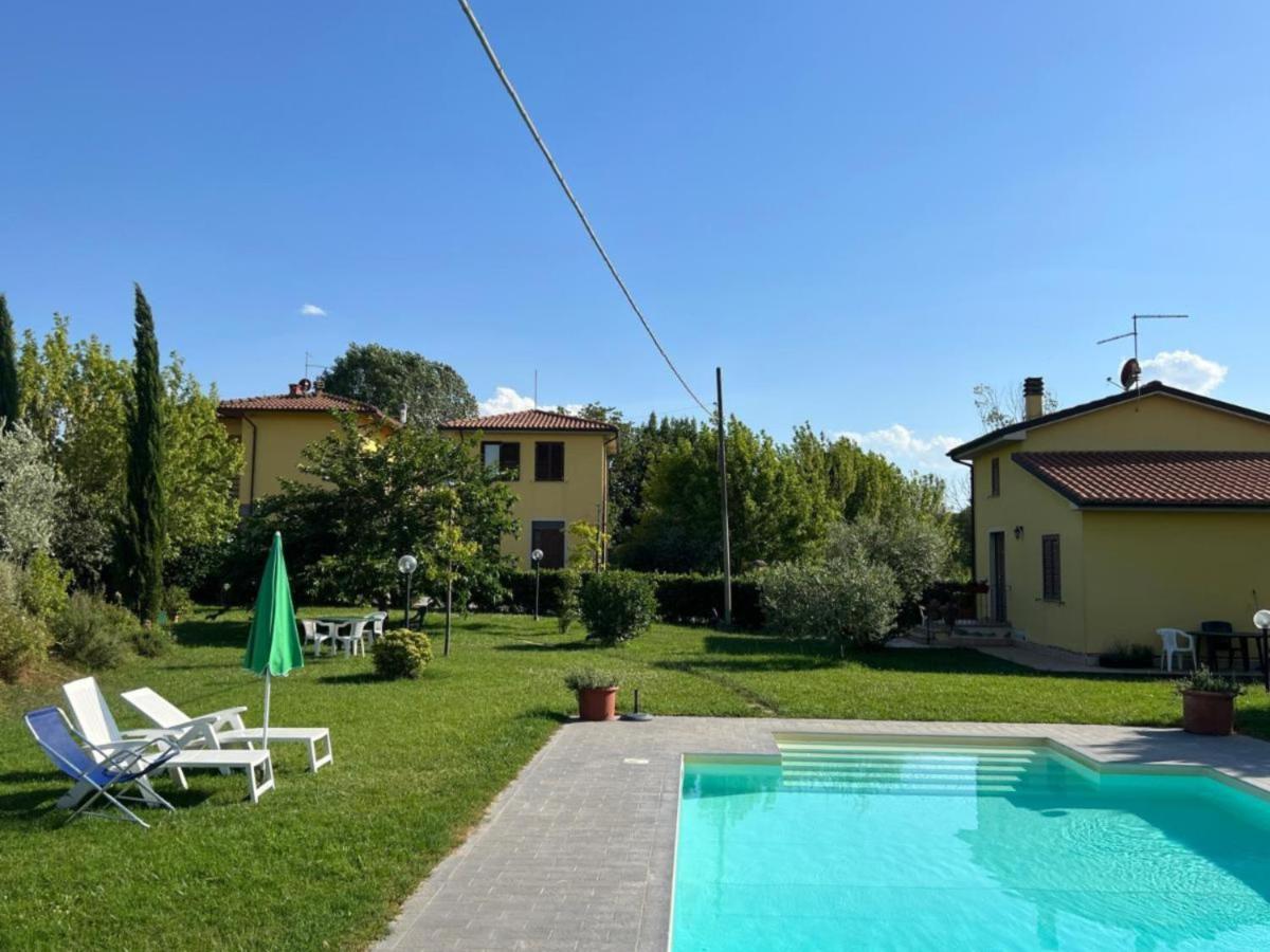 Vila Papa Giuseppe Il Fienile Cortona Exteriér fotografie